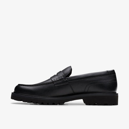 Clarks Berwick Lo クラークス バーウィックロー 26183727【メンズ メンズシューズ ローファー ラウンドトゥ 軽量 ショートヒール 26SS】