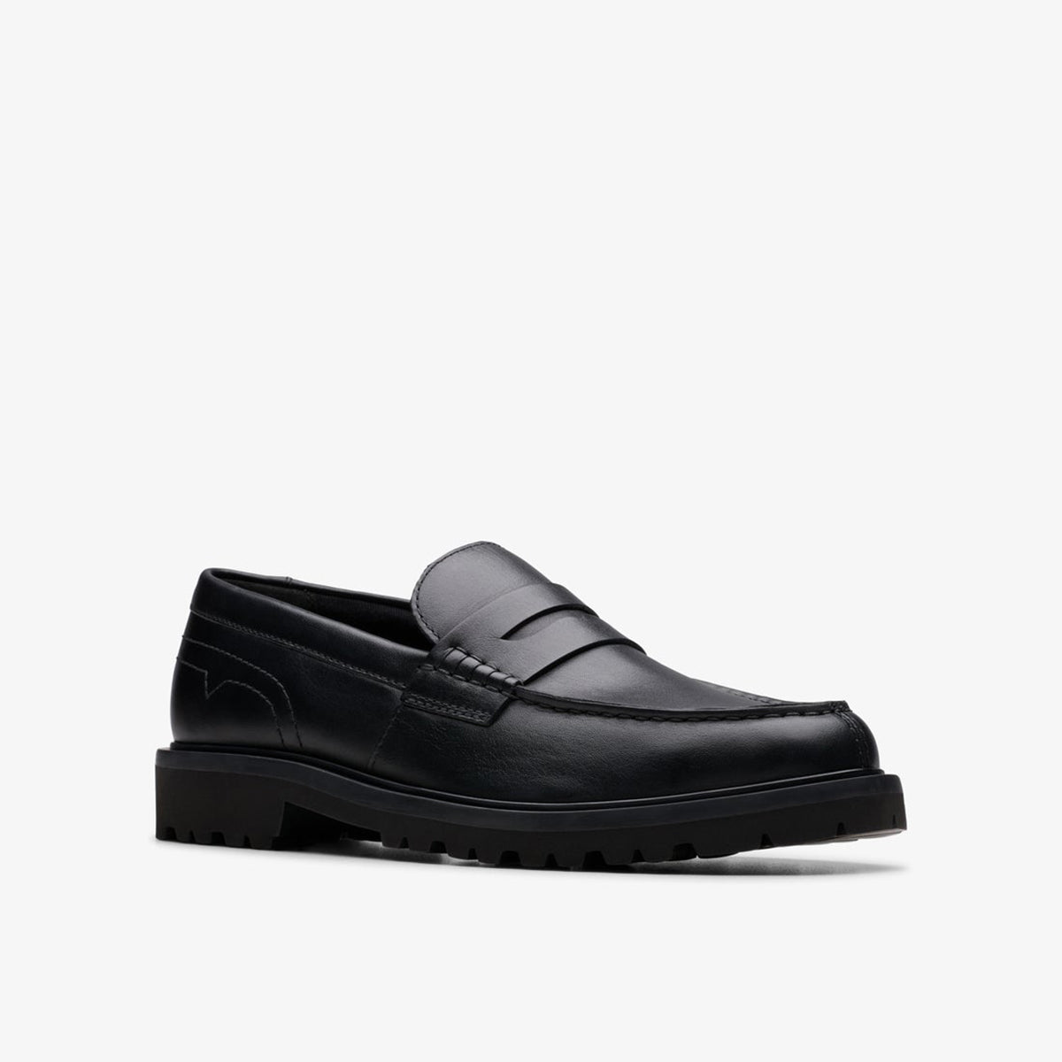 Clarks Berwick Lo クラークス バーウィックロー 26183727【メンズ メンズシューズ ローファー ラウンドトゥ 軽量 ショートヒール 26SS】