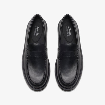 Clarks Berwick Lo クラークス バーウィックロー 26183727【メンズ メンズシューズ ローファー ラウンドトゥ 軽量 ショートヒール 26SS】