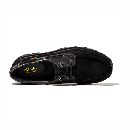Clarks Cleyhill Boat クラークス クレイヒルボート 26186175【メンズ メンズシューズ ボートシューズ クッション性 軽量 26SS】