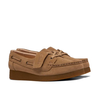 Clarks Wallabee Evo Sea クラークス ワラビー エボ シー 26186339【レディース メンズシューズ ボートシューズ クッション性 通気性 26SS】