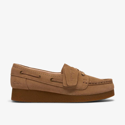 Clarks Wallabee Evo Sea クラークス ワラビー エボ シー 26186339【レディース メンズシューズ ボートシューズ クッション性 通気性 26SS】