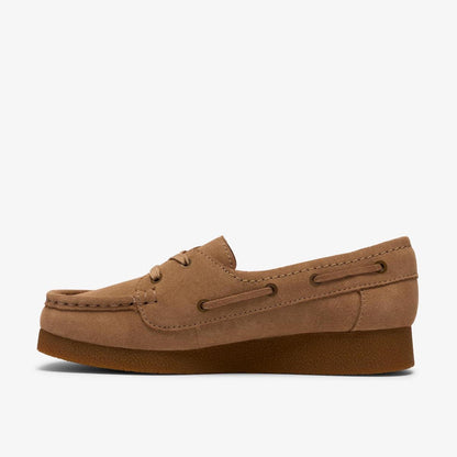 Clarks Wallabee Evo Sea クラークス ワラビー エボ シー 26186339【レディース メンズシューズ ボートシューズ クッション性 通気性 26SS】