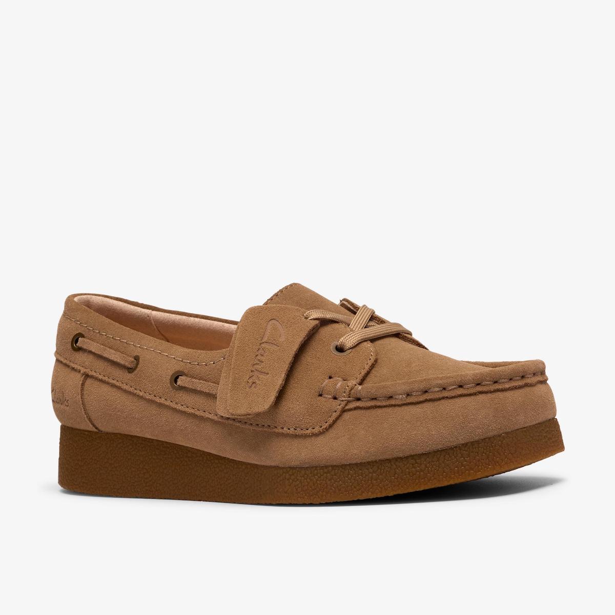 Clarks Wallabee Evo Sea クラークス ワラビー エボ シー 26186339【レディース メンズシューズ ボートシューズ クッション性 通気性 26SS】