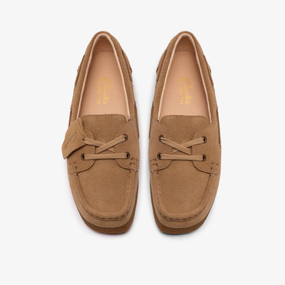 Clarks Wallabee Evo Sea クラークス ワラビー エボ シー 26186339【レディース メンズシューズ ボートシューズ クッション性 通気性 26SS】
