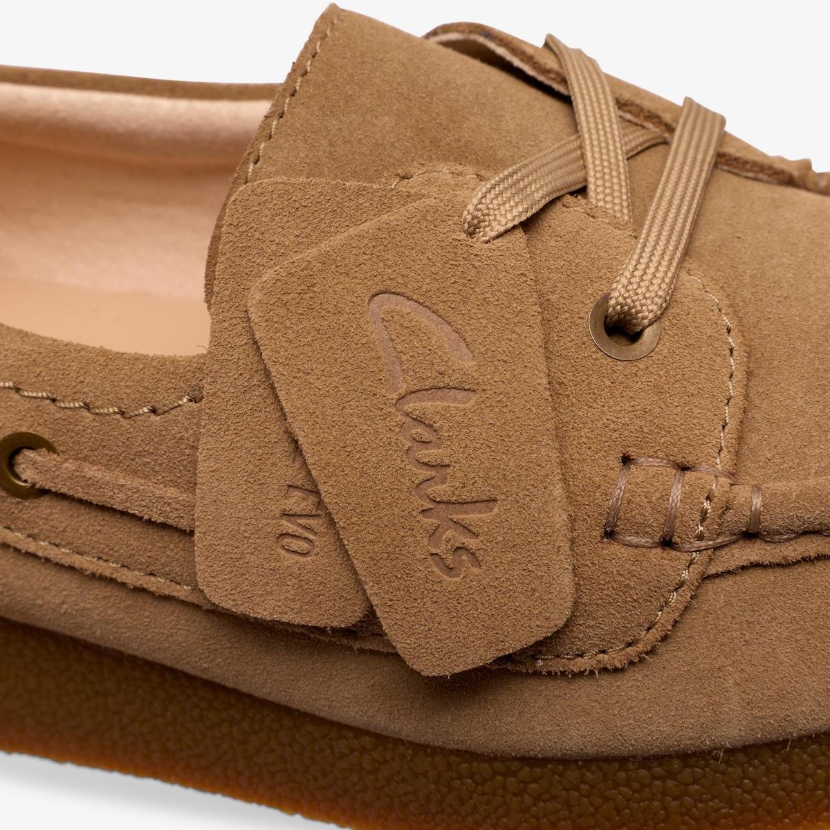 Clarks Wallabee Evo Sea クラークス ワラビー エボ シー 26186339【レディース メンズシューズ ボートシューズ クッション性 通気性 26SS】