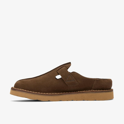 Clarks Solsbury Mule クラークス ソールズベリー ミュール 26186616【メンズ ミュールシューズ スリッポンシューズ カジュアルシューズ スエードシューズ 26SS】