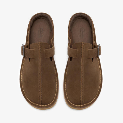 Clarks Solsbury Mule クラークス ソールズベリー ミュール 26186616【メンズ ミュールシューズ スリッポンシューズ カジュアルシューズ スエードシューズ 26SS】