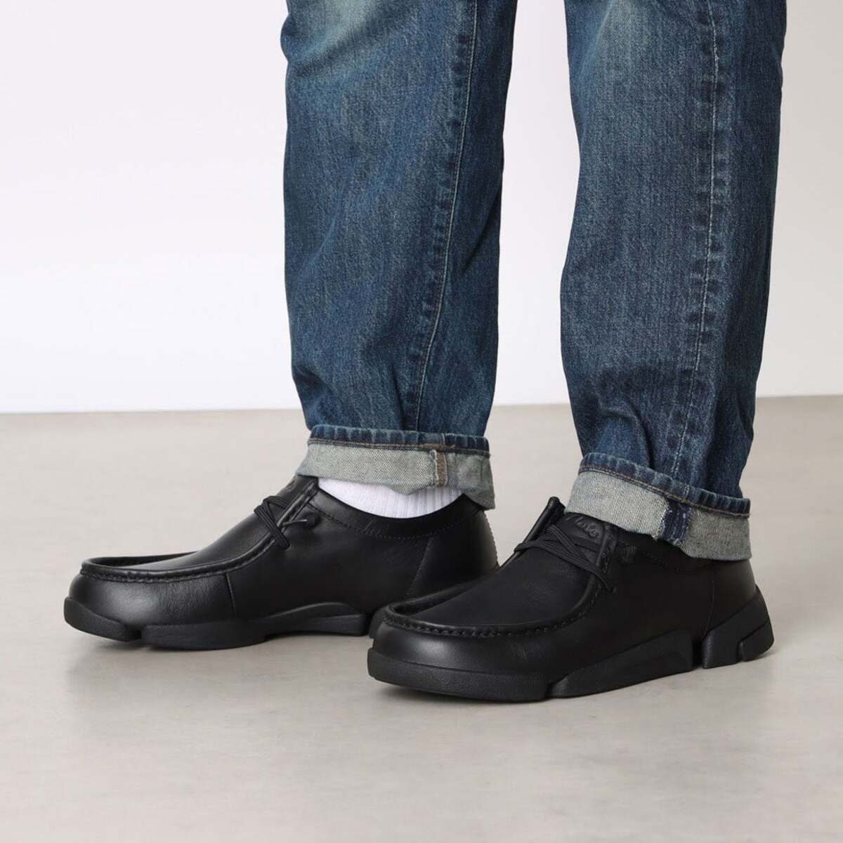 Clarks Trigenic2 Lo クラークス トライジェニック2ロー 26187356【メンズ ランニングシューズ クッション性 屈曲性 モカシン 26SS】