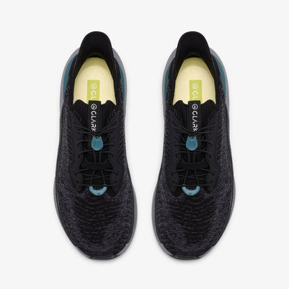 Clarks Pace Rise クラークス ペースライズ  26187370【メンズ ウォーキングシューズ ニット素材 クッション性 通気性 安定感 26SS】