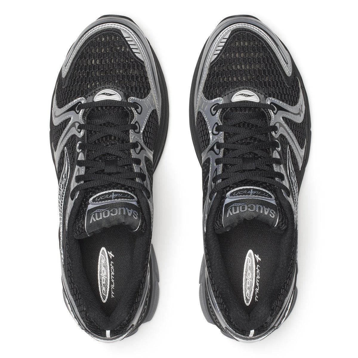 Saucony PROGRID TRIUMPH 4 サッカニー プログリッド トライアンフ 4 S70704-23-BK-SILVER【メンズ クッション性 ランニング 26SS】