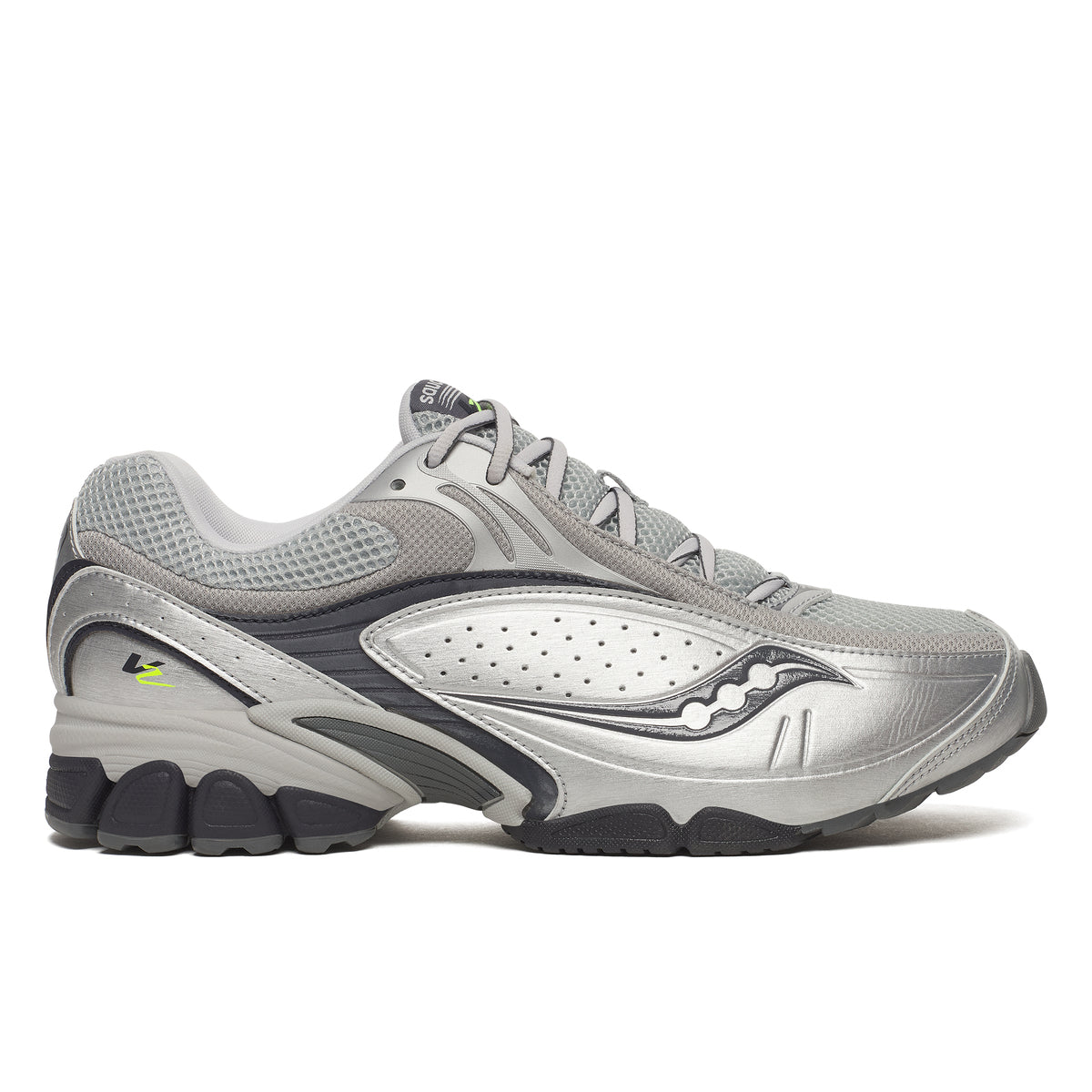 Saucony PROGRID V2 サッカニー プログリッド V2 S71023-7-SILVER-NAVY【メンズ ランニング トレーニング フィット感 通気性 クッション性 26SS】