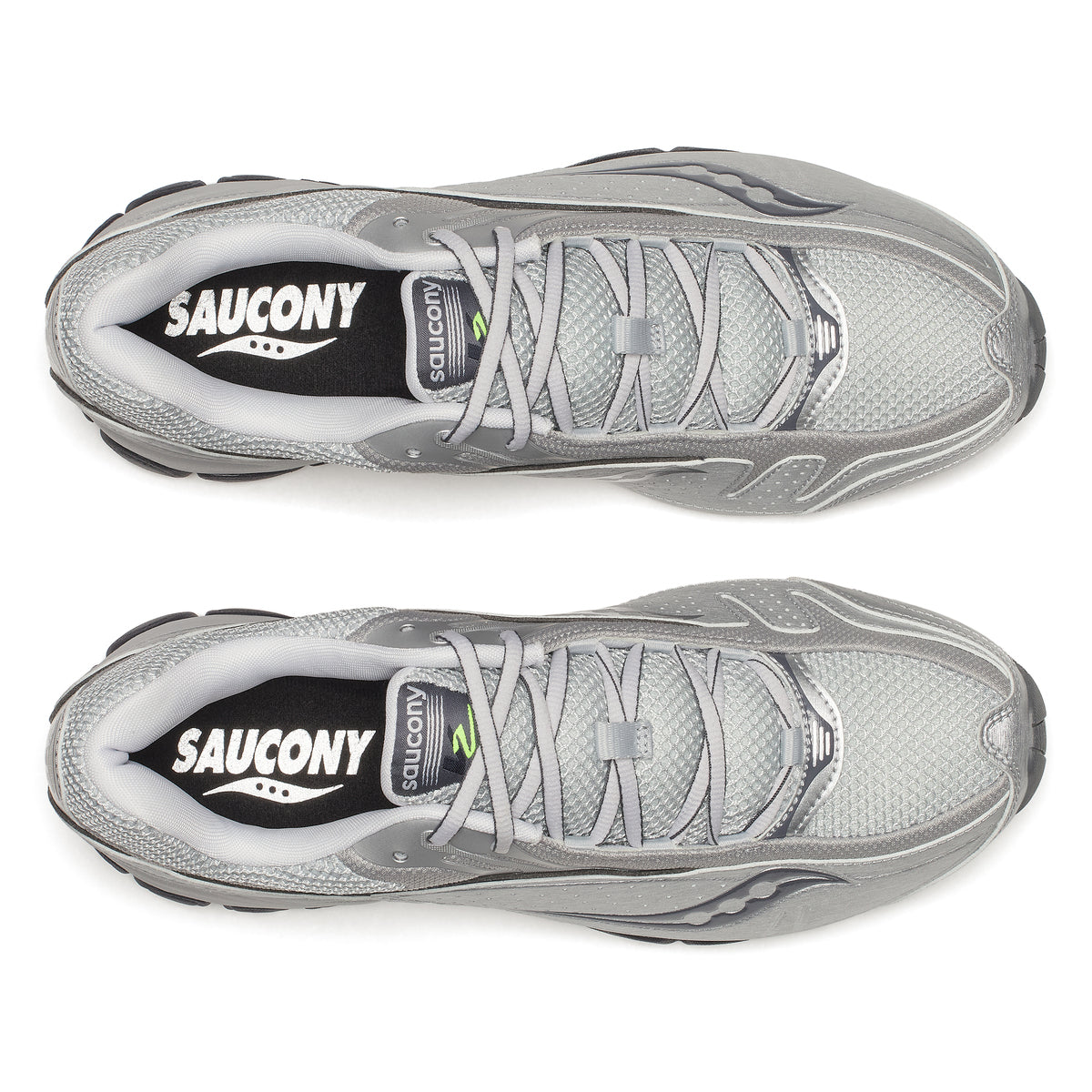 Saucony PROGRID V2 サッカニー プログリッド V2 S71023-7-SILVER-NAVY【メンズ ランニング トレーニング フィット感 通気性 クッション性 26SS】