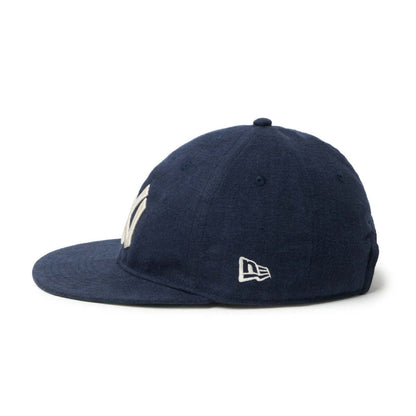 NEW ERA NEW YORK YANKEES FRENCH LINEN RETRO CROWN 9FIFTY ニューエラ フレンチリネン レトロクラウン フィフティナインフィフティ 14744667【メンズ キャップ 帽子 ベースボールキャップ リネン 春夏 26SS】