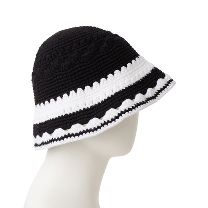 NEW ERA CROCHET KNIT BORDER BUCKET ニューエラ クロシェ ニット ボーダー バケット 14744713【メンズ 手編み クロシェハット リラックス 26SS】