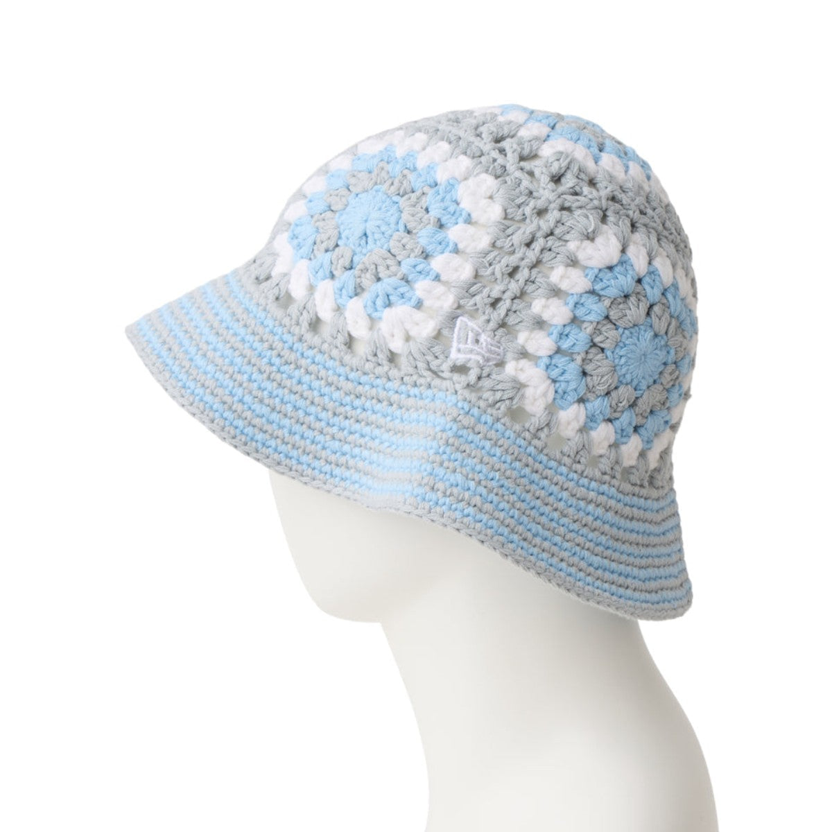 NEW ERA CROCHET KNIT BUCKET HAT ニューエラ クロシェ ニットバケット 14744714【メンズ ニットバケット バケットハット 春夏帽子 クロシェ編み 手編みハット 26SS】