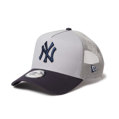 NEW ERA NEW YORK YANKEES STADIUM 50TH ANNIVERSARY SIDE PATCH 9FORTY A-FRAME TRUCKER ニューエラ サイド パッチ ナイン フォーティ エーフレーム トラッカー 14744895-108【メンズ メッシュキャップ カーブドバイザー 26FW】