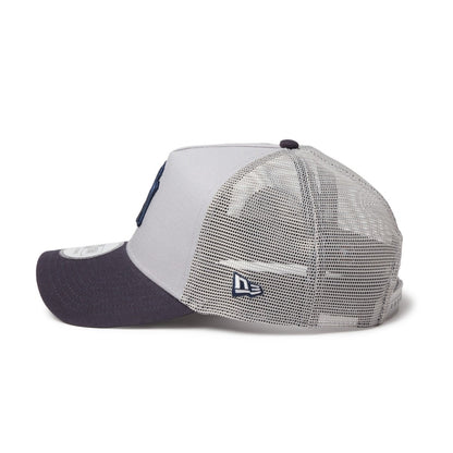 NEW ERA NEW YORK YANKEES STADIUM 50TH ANNIVERSARY SIDE PATCH 9FORTY A-FRAME TRUCKER ニューエラ サイド パッチ ナイン フォーティ エーフレーム トラッカー 14744895-108【メンズ メッシュキャップ カーブドバイザー 26FW】