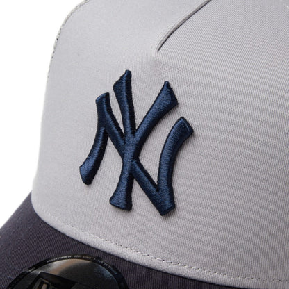 NEW ERA NEW YORK YANKEES STADIUM 50TH ANNIVERSARY SIDE PATCH 9FORTY A-FRAME TRUCKER ニューエラ サイド パッチ ナイン フォーティ エーフレーム トラッカー 14744895-108【メンズ メッシュキャップ カーブドバイザー 26FW】
