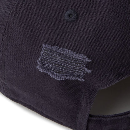 NEW ERA NEW YORK YANKEES VISOR LOGO 9TWENTY ニューエラ ニューヨーク ヤンキース バイザー ロゴ 9TWENTY 14745044【メンズ ロゴ刺繍 ダメージ加工 コットン 26SS】