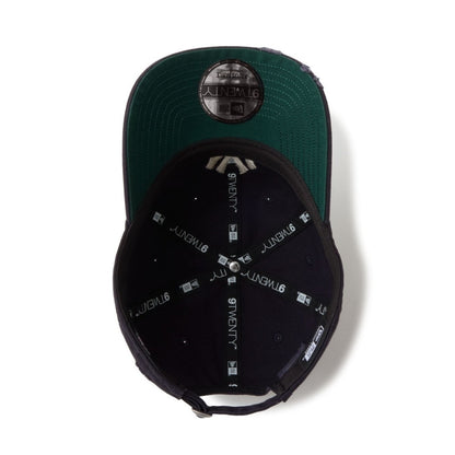 NEW ERA NEW YORK YANKEES VISOR LOGO 9TWENTY ニューエラ ニューヨーク ヤンキース バイザー ロゴ 9TWENTY 14745044【メンズ ロゴ刺繍 ダメージ加工 コットン 26SS】