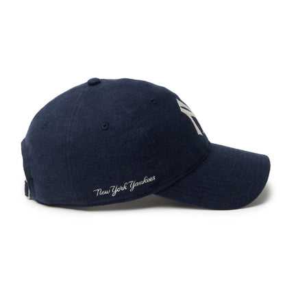 NEW ERA NEW YORK YANKEES FRENCH LINEN 9TWENTY ニューエラ フレンチリネン ナイントゥエンティ 14745054【メンズ キャップ 帽子 ベースボールキャップ リネン 春夏 26SS】