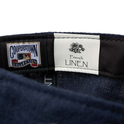 NEW ERA NEW YORK YANKEES FRENCH LINEN 9TWENTY ニューエラ フレンチリネン ナイントゥエンティ 14745054【メンズ キャップ 帽子 ベースボールキャップ リネン 春夏 26SS】