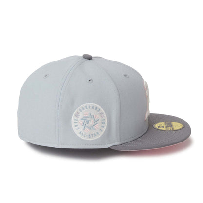 NEW ERA OAKLAND ATHLETICS SAKURANAGASHI 59FIFTY ニューエラ サクラナガシ フィフティナインフィフティ 14745143【メンズ キャップ 帽子 ベースボールキャップ リネン 春夏 26SS】