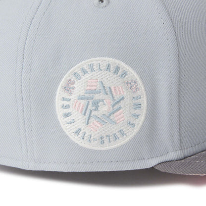 NEW ERA OAKLAND ATHLETICS SAKURANAGASHI 59FIFTY ニューエラ サクラナガシ フィフティナインフィフティ 14745143【メンズ キャップ 帽子 ベースボールキャップ リネン 春夏 26SS】