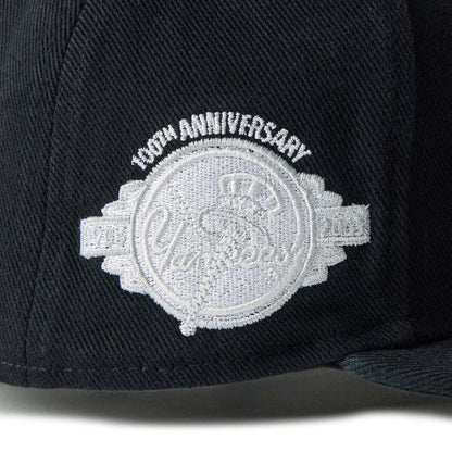 NEW ERA NEW YORK YANKEES DAMAGED 59FIFTY ニューエラ ダメージド フィフティナインフィフティ 14745157【メンズ キャップ 帽子 ベースボールキャップ リネン 春夏 26SS】