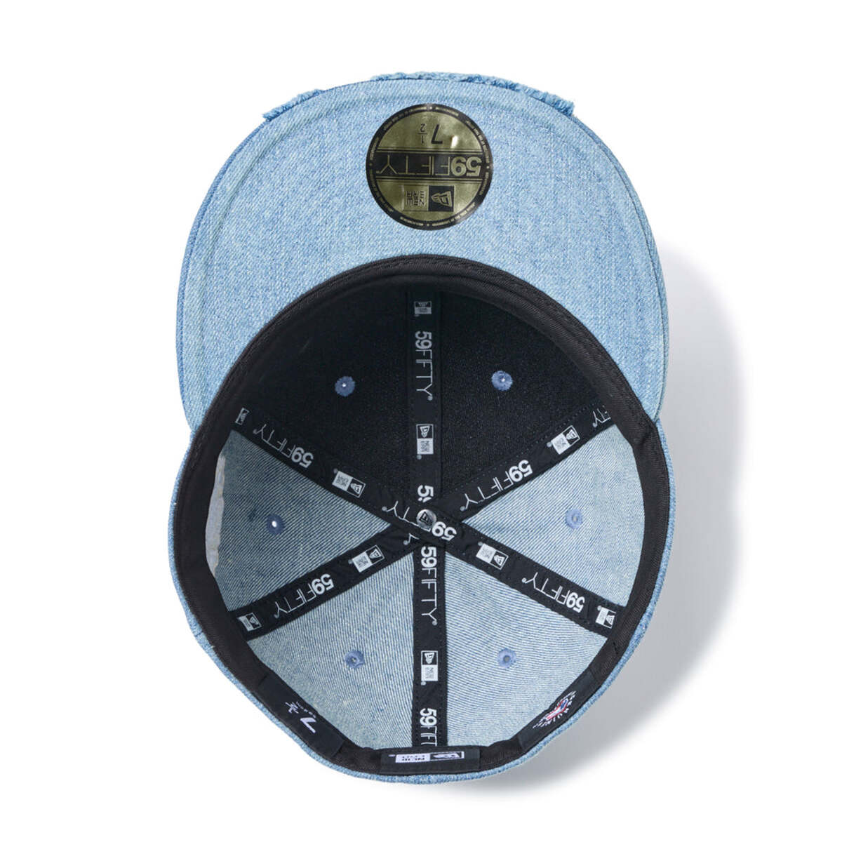 NEW ERA LOS ANGELES DODGERS DAMAGED 59FIFTY ニューエラ ダメージド フィフティナインフィフティ 14745174【メンズ キャップ 帽子 ベースボールキャップ リネン 春夏 26SS】
