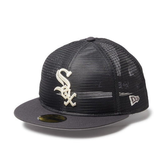 NEW ERA CHICAGO WHITE SOX ALL MESH 59FIFTY ニューエラ シカゴ・ホワイトソックス オール メッシュ フィフティナインフィフティ 14745197【メンズ メッシュ 26SS】