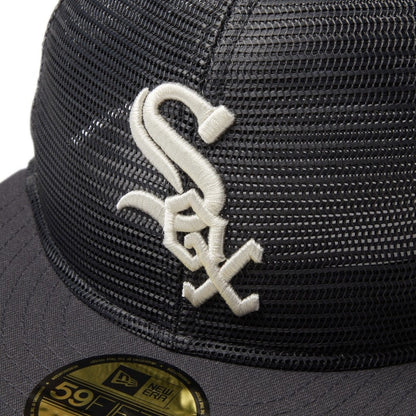 NEW ERA CHICAGO WHITE SOX ALL MESH 59FIFTY ニューエラ シカゴ・ホワイトソックス オール メッシュ フィフティナインフィフティ 14745197【メンズ メッシュ 26SS】