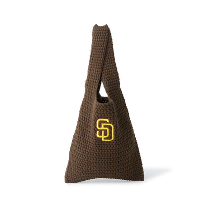 NEW ERA KNIT TOTE BAG SAN DIEGO PADRES ニューエラ ニット トートバッグ サンディエゴ･パドレス 14751668【メンズ ニットトート トートバッグ デイリーバッグ カジュアルバッグ ロゴデザイン 26SS】