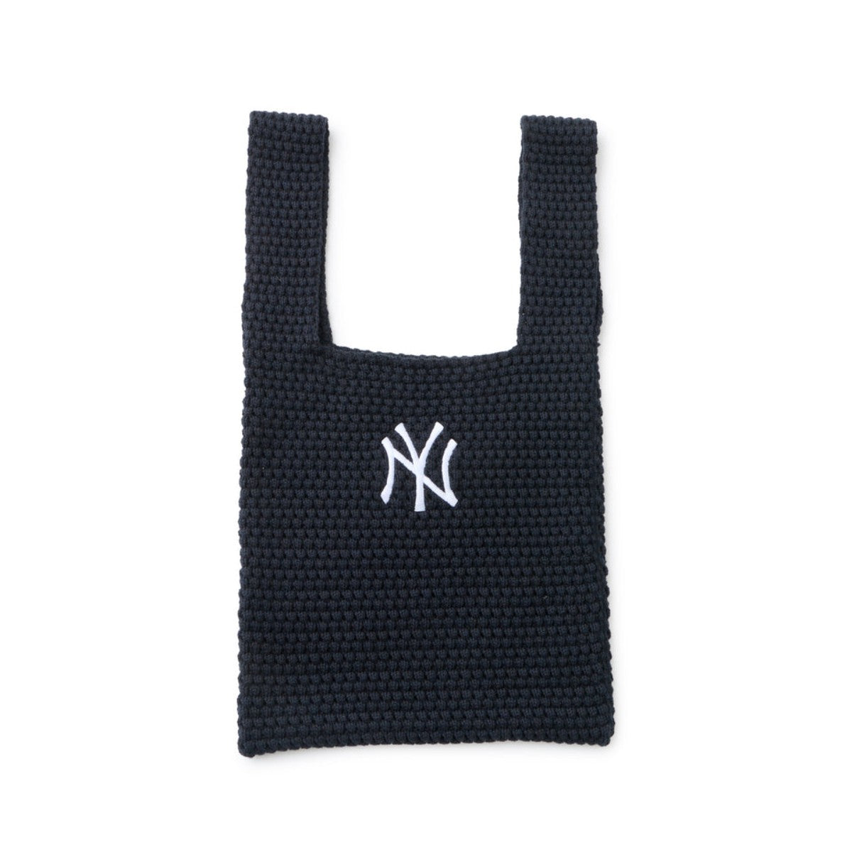 NEW ERA KNIT TOTE BAG NEW YORK YANKEES ニューエラ ニット トートバッグ ニューヨーク･ヤンキース 14751669【メンズ ニットトート トートバッグ デイリーバッグ カジュアルバッグ ロゴデザイン 26SS】
