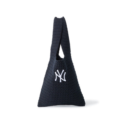 NEW ERA KNIT TOTE BAG NEW YORK YANKEES ニューエラ ニット トートバッグ ニューヨーク･ヤンキース 14751669【メンズ ニットトート トートバッグ デイリーバッグ カジュアルバッグ ロゴデザイン 26SS】