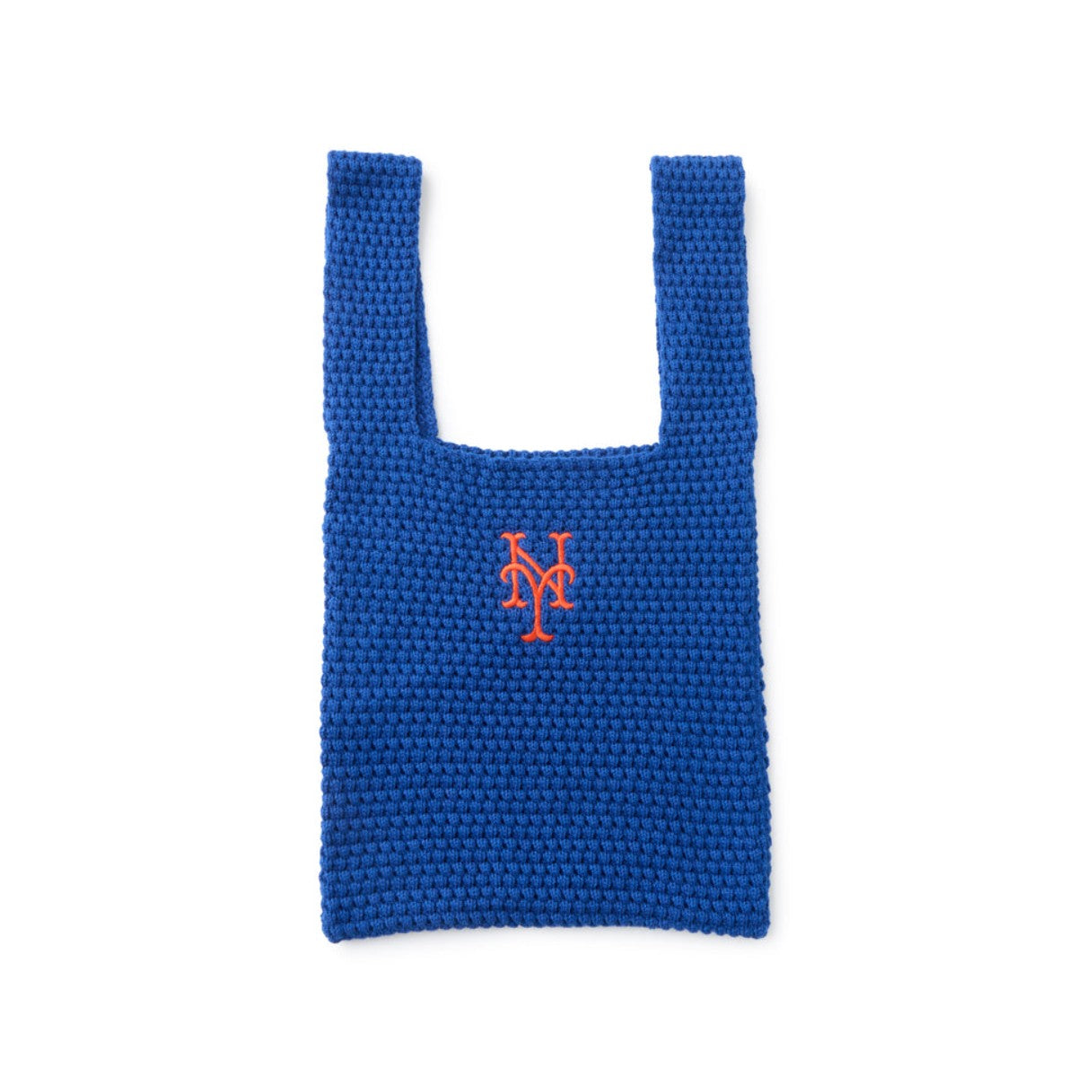 NEW ERA KNIT TOTE BAG NEW YORK METS ニューエラ ニット トートバッグ ニューヨーク･メッツ 14751670【メンズ ニットトート トートバッグ デイリーバッグ カジュアルバッグ ロゴデザイン 26SS】