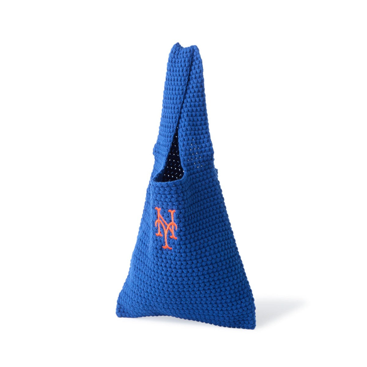 NEW ERA KNIT TOTE BAG NEW YORK METS ニューエラ ニット トートバッグ ニューヨーク･メッツ 14751670【メンズ ニットトート トートバッグ デイリーバッグ カジュアルバッグ ロゴデザイン 26SS】