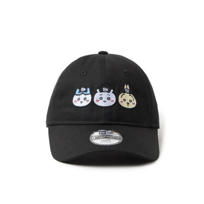 NEW ERA CHIIKAWA ”CHIIKAWA / HACHIWARE / USAGI” YOUTH 9TWENTY ニューエラ ちいかわ “チイカワ/ハチワレ/ウサギ” ユース ナイントゥエンティ 14864478【メンズ キャップ 帽子 ベースボールキャップ リネン 春夏 26SS】
