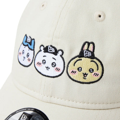 NEW ERA CHIIKAWA ”CHIIKAWA / HACHIWARE / USAGI” 9TWENTY ニューエラ ちいかわ “チイカワ/ハチワレ/ウサギ” ナイントゥエンティ 14864519【メンズ キャップ 帽子 ベースボールキャップ リネン 春夏 26SS】