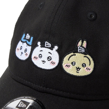 NEW ERA CHIIKAWA ”CHIIKAWA / HACHIWARE / USAGI” 9TWENTY ニューエラ ちいかわ “チイカワ/ハチワレ/ウサギ” ナイントゥエンティ 14864520【メンズ キャップ 帽子 ベースボールキャップ リネン 春夏 26SS】