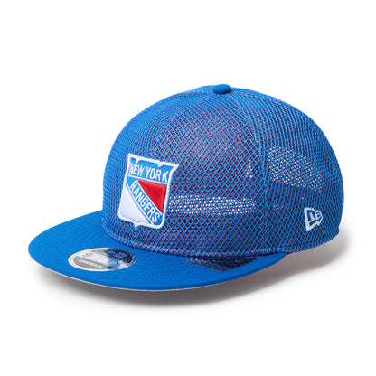 NEW ERA NHL NEW YORK RANGERS DOUBLE MESH RETRO CROWN 9FIFTY POWERED BY GORO NAKATSUGAWA (MIN-NANO) ニューエラ NHL NYC レンジャーズ ダブル メッシュ レトロ クラウン 9フィフティー 14880368【メンズ メッシュ 26SS】