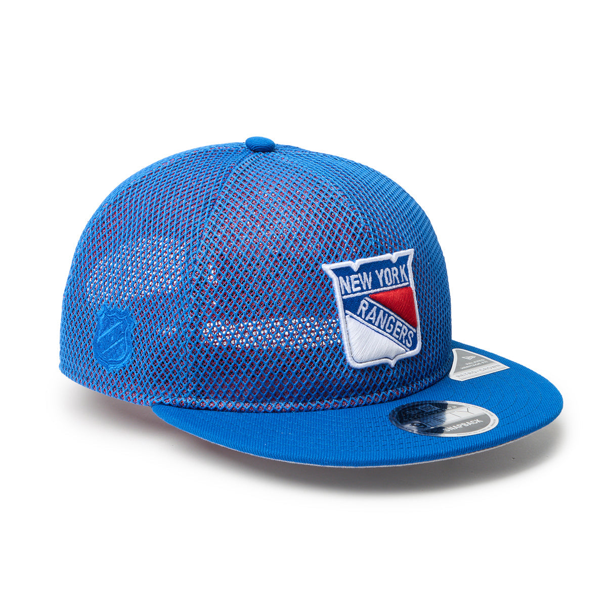 NEW ERA NHL NEW YORK RANGERS DOUBLE MESH RETRO CROWN 9FIFTY POWERED BY GORO NAKATSUGAWA (MIN-NANO) ニューエラ NHL NYC レンジャーズ ダブル メッシュ レトロ クラウン 9フィフティー 14880368【メンズ メッシュ 26SS】