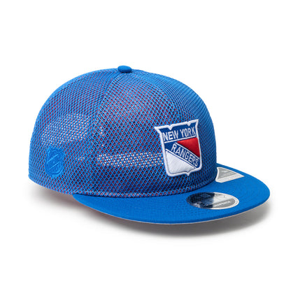 NEW ERA NHL NEW YORK RANGERS DOUBLE MESH RETRO CROWN 9FIFTY POWERED BY GORO NAKATSUGAWA (MIN-NANO) ニューエラ NHL NYC レンジャーズ ダブル メッシュ レトロ クラウン 9フィフティー 14880368【メンズ メッシュ 26SS】