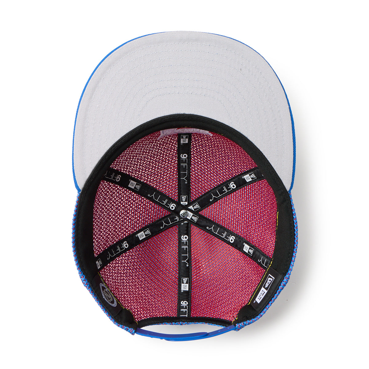 NEW ERA NHL NEW YORK RANGERS DOUBLE MESH RETRO CROWN 9FIFTY POWERED BY GORO NAKATSUGAWA (MIN-NANO) ニューエラ NHL NYC レンジャーズ ダブル メッシュ レトロ クラウン 9フィフティー 14880368【メンズ メッシュ 26SS】