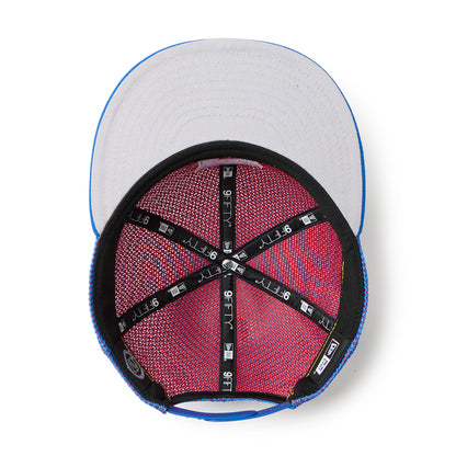 NEW ERA NHL NEW YORK RANGERS DOUBLE MESH RETRO CROWN 9FIFTY POWERED BY GORO NAKATSUGAWA (MIN-NANO) ニューエラ NHL NYC レンジャーズ ダブル メッシュ レトロ クラウン 9フィフティー 14880368【メンズ メッシュ 26SS】