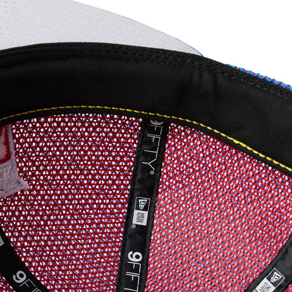 NEW ERA NHL NEW YORK RANGERS DOUBLE MESH RETRO CROWN 9FIFTY POWERED BY GORO NAKATSUGAWA (MIN-NANO) ニューエラ NHL NYC レンジャーズ ダブル メッシュ レトロ クラウン 9フィフティー 14880368【メンズ メッシュ 26SS】