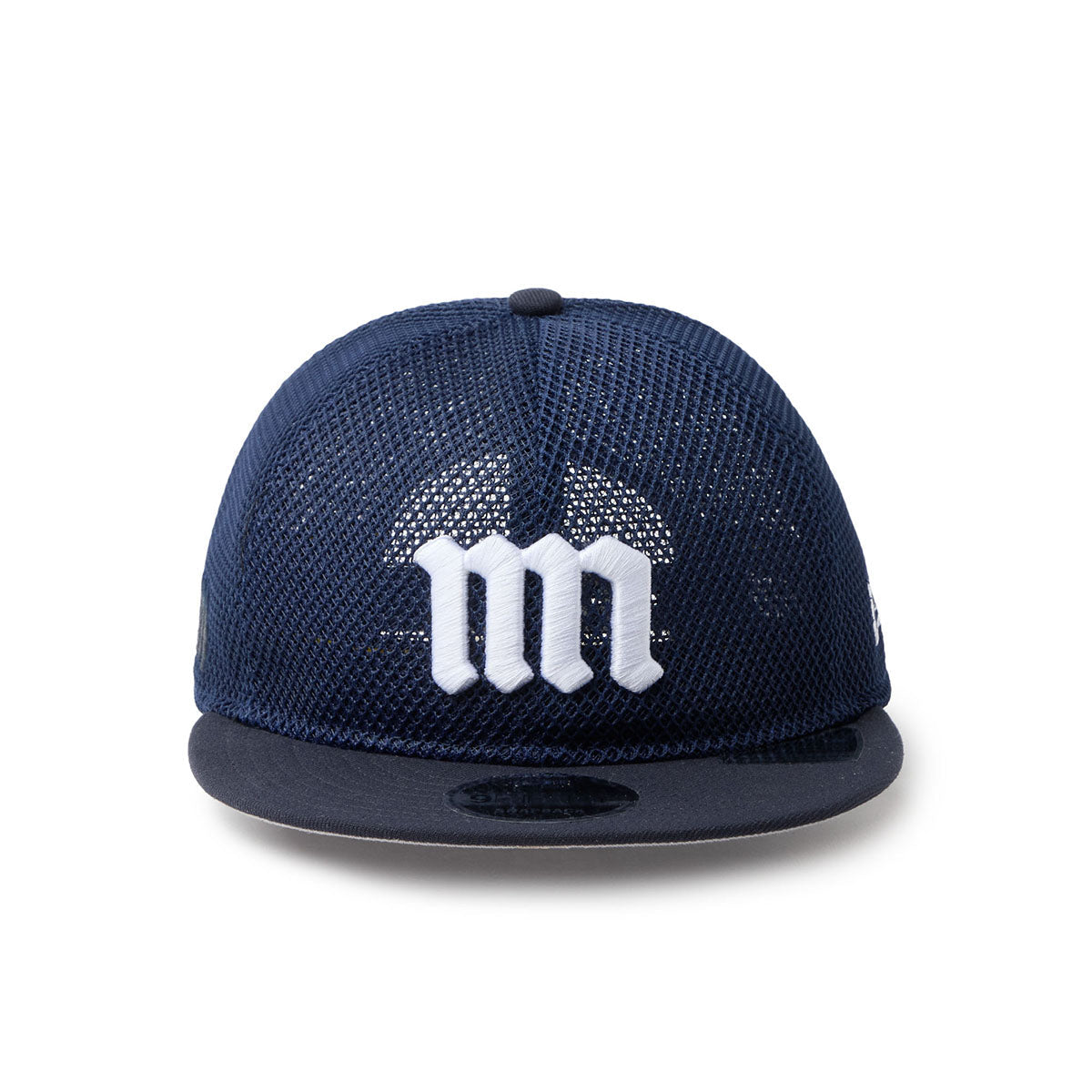 NEW ERA MINNANO DOUBLE MESH RETRO CROWN 9FIFTY POWERED BY GORO NAKATSUGAWA (MIN-NANO) ニューエラ ミンナノ ダブル メッシュ レトロ クラウン 9フィフティー 14880369【メンズ メッシュ 26SS】
