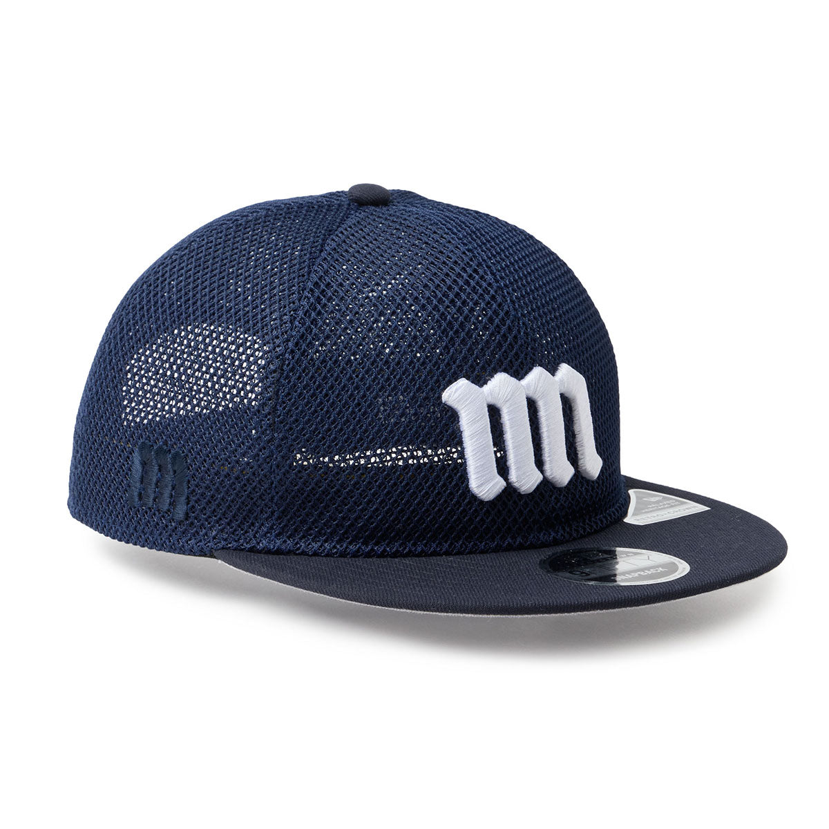 NEW ERA MINNANO DOUBLE MESH RETRO CROWN 9FIFTY POWERED BY GORO NAKATSUGAWA (MIN-NANO) ニューエラ ミンナノ ダブル メッシュ レトロ クラウン 9フィフティー 14880369【メンズ メッシュ 26SS】
