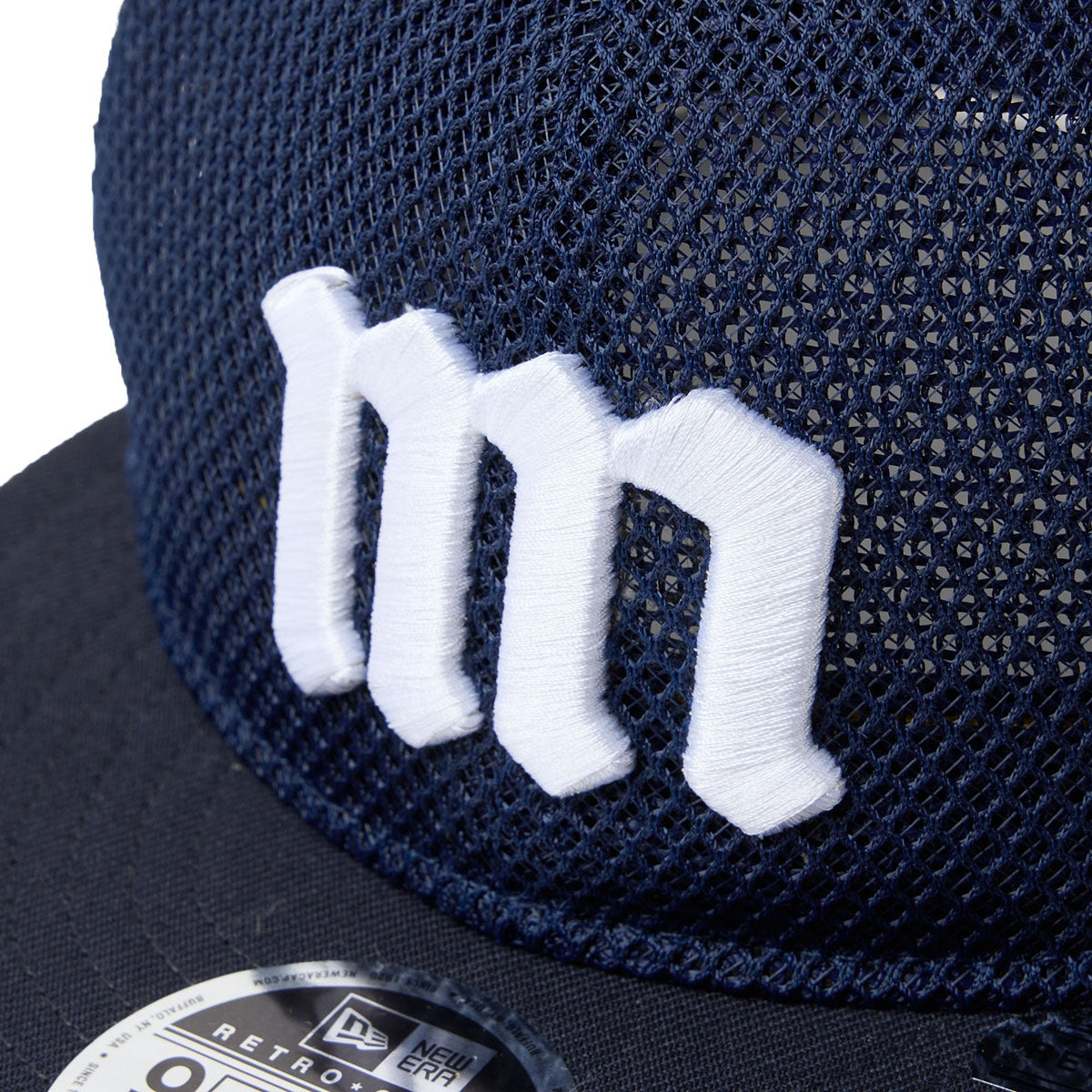 NEW ERA MINNANO DOUBLE MESH RETRO CROWN 9FIFTY POWERED BY GORO NAKATSUGAWA (MIN-NANO) ニューエラ ミンナノ ダブル メッシュ レトロ クラウン 9フィフティー 14880369【メンズ メッシュ 26SS】